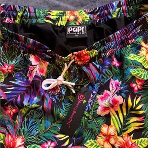 Men's Tropical Floral Shorts - Multicolor